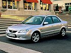 Mazda 323, VI (BJ) Рестайлинг (2000 – 2003), Седан: характеристики, отзывы