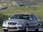 Mercedes-Benz S-Класс AMG, I (W220) Рестайлинг (2002 – 2005), Седан Long: характеристики, отзывы