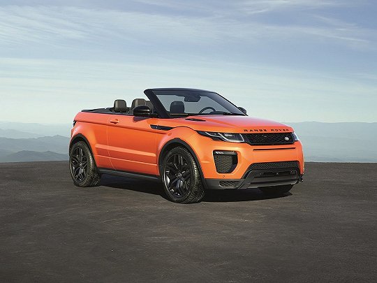 Land Rover Range Rover Evoque, I Рестайлинг (2015 – 2018), Внедорожник открытый: характеристики, отзывы