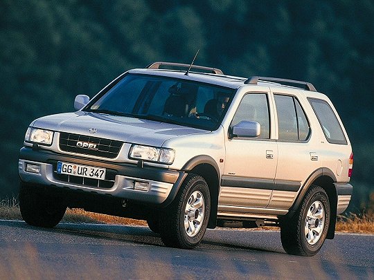 Opel Frontera, B (1998 – 2001), Внедорожник 5 дв.: характеристики, отзывы