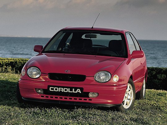 Toyota Corolla, VIII (E110) (1995 – 2000), Хэтчбек 3 дв.: характеристики, отзывы
