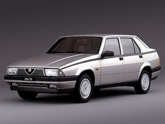 Alfa Romeo 75, I (1985 – 1992), Седан: характеристики, отзывы