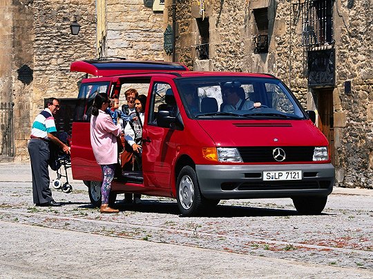 Mercedes-Benz Vito, I (W638) (1996 – 2003), Минивэн: характеристики, отзывы