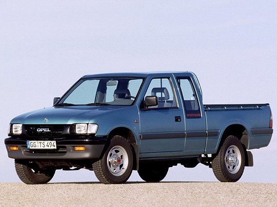 Opel Campo,  (1991 – 2000), Пикап Полуторная кабина: характеристики, отзывы