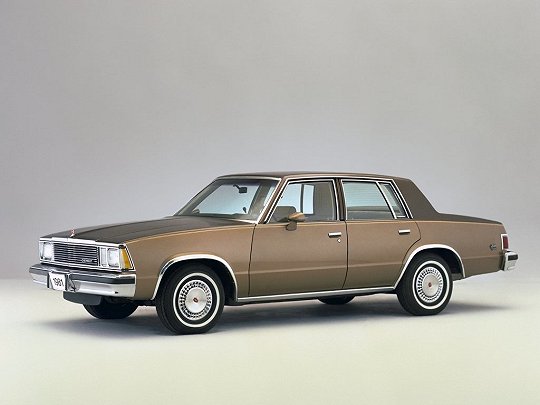 Chevrolet Malibu, IV (1978 – 1983), Седан: характеристики, отзывы