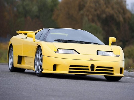 Bugatti EB 110,  (1991 – 1995), Купе: характеристики, отзывы