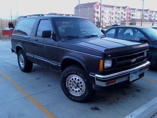 Chevrolet Blazer, I Рестайлинг (1990 – 1994), Внедорожник 3 дв.: характеристики, отзывы