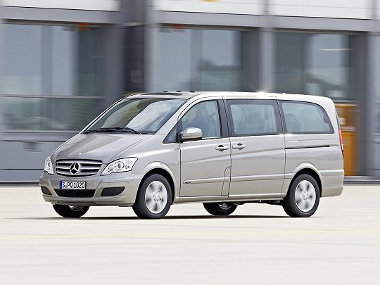 Mercedes-Benz Viano, I (W639) Рестайлинг (2010 – 2014), Минивэн Long: характеристики, отзывы