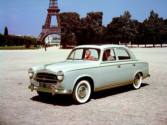Peugeot 403,  (1955 – 1966), Седан: характеристики, отзывы