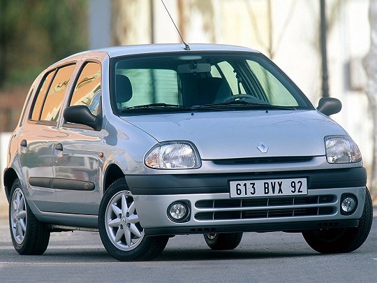 Renault Clio, II (1998 – 2002), Хэтчбек 5 дв.: характеристики, отзывы