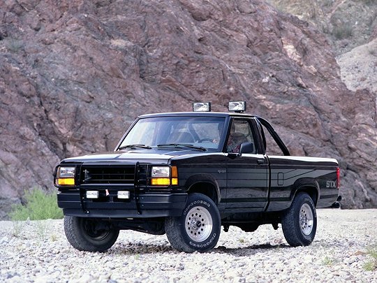 Ford Ranger (North America), I Рестайлинг (1989 – 1992), Пикап Одинарная кабина: характеристики, отзывы