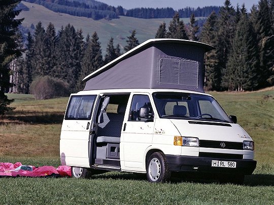 Volkswagen California, T4 (1991 – 2003), Минивэн: характеристики, отзывы