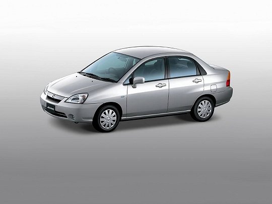 Suzuki Aerio,  (2001 – 2007), Седан: характеристики, отзывы