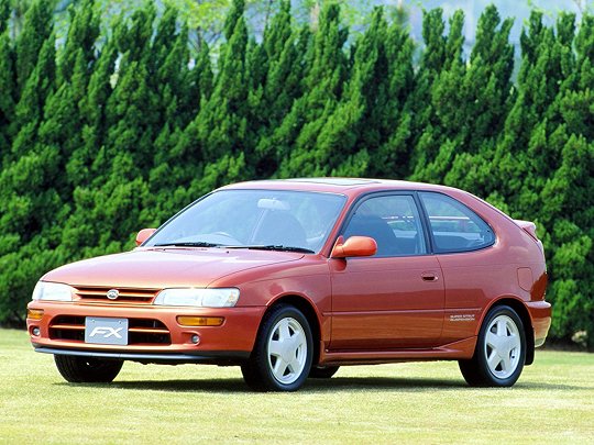 Toyota Corolla, VII (E100) (1991 – 2000), Хэтчбек 3 дв.: характеристики, отзывы