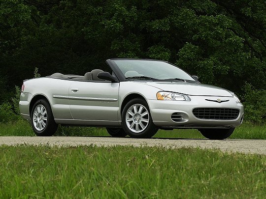 Chrysler Sebring, II (2000 – 2003), Кабриолет: характеристики, отзывы