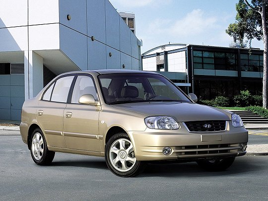 Hyundai Accent, II Рестайлинг (2002 – 2005), Седан: характеристики, отзывы