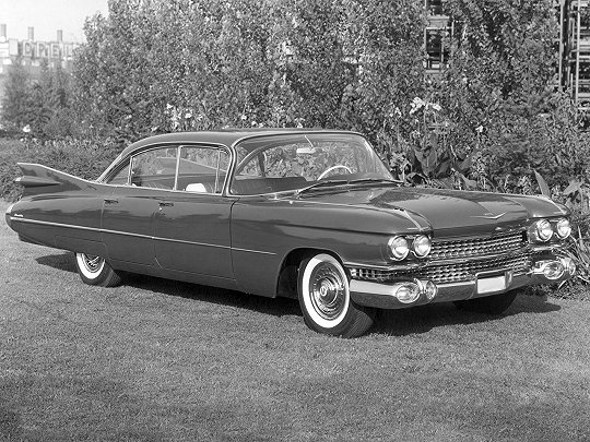 Cadillac DeVille, I (1958 – 1960), Седан 6-window: характеристики, отзывы