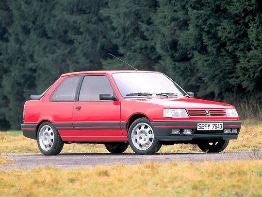 Peugeot 309, I (1985 – 1990), Хэтчбек 3 дв.: характеристики, отзывы