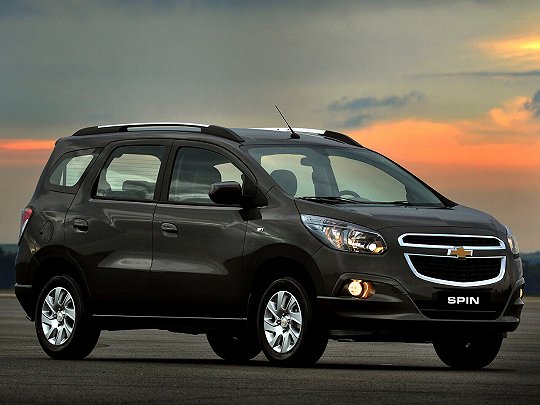 Chevrolet Spin, I (2012 – н.в.), Минивэн: характеристики, отзывы