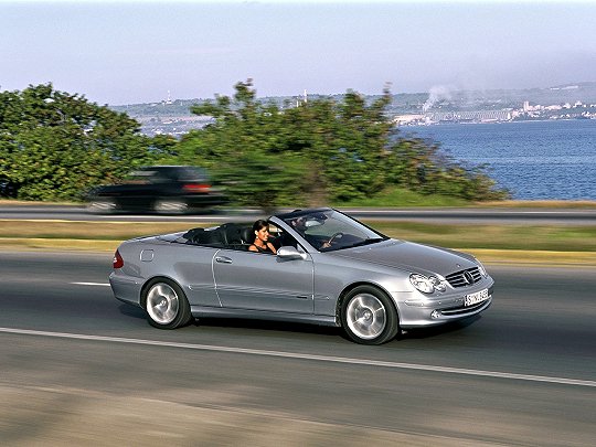 Mercedes-Benz CLK-Класс, II (W209) (2002 – 2005), Кабриолет: характеристики, отзывы