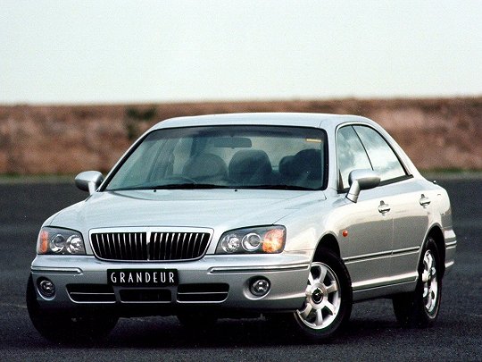 Hyundai Grandeur, III (1998 – 2002), Седан: характеристики, отзывы
