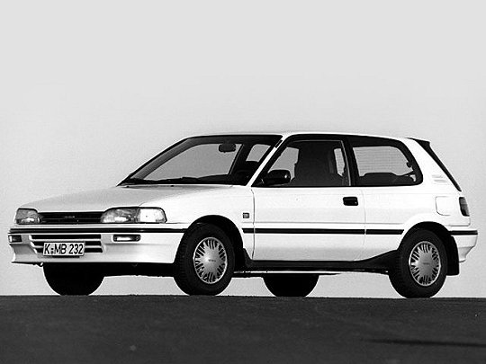 Toyota Corolla, VI (E90) (1987 – 1993), Хэтчбек 3 дв.: характеристики, отзывы