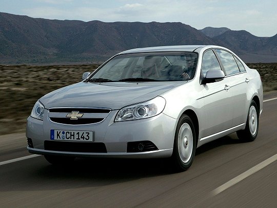 Chevrolet Epica, I (2006 – 2009), Седан: характеристики, отзывы