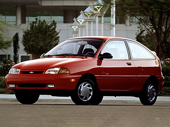 Ford Aspire,  (1993 – 1997), Хэтчбек 3 дв.: характеристики, отзывы