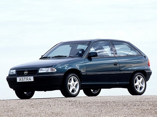 Opel Astra, F (1991 – 2002), Хэтчбек 3 дв.: характеристики, отзывы