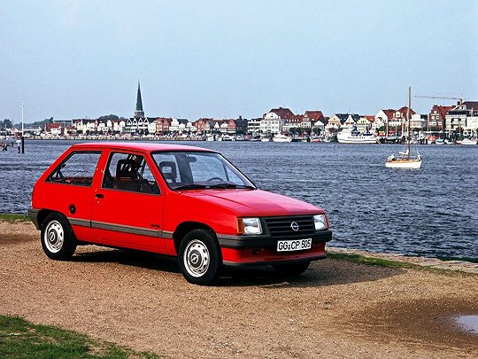 Opel Corsa, A (1982 – 1993), Хэтчбек 3 дв.: характеристики, отзывы