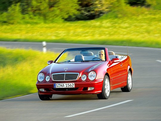 Mercedes-Benz CLK-Класс, I (W208) (1997 – 2000), Кабриолет: характеристики, отзывы