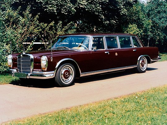 Mercedes-Benz W100,  (1964 – 1981), Седан Pullman: характеристики, отзывы