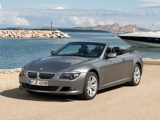 BMW 6 серии, II (E63/E64) Рестайлинг (2007 – 2010), Кабриолет: характеристики, отзывы