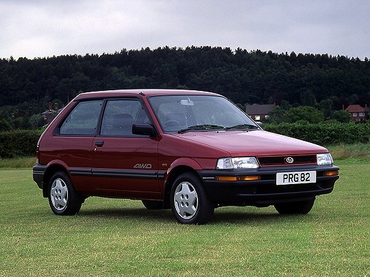 Subaru Justy, I Рестайлинг (1987 – 1995), Хэтчбек 3 дв.: характеристики, отзывы