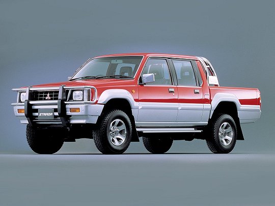Mitsubishi Strada, I (1991 – 1997), Пикап Двойная кабина: характеристики, отзывы