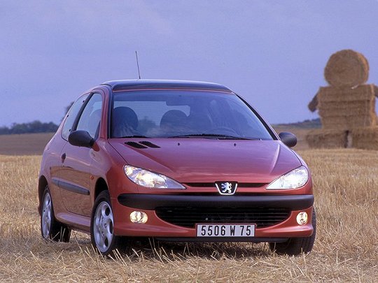 Peugeot 206,  (1998 – 2012), Хэтчбек 3 дв.: характеристики, отзывы