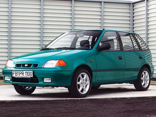 Subaru Justy, II (1995 – 2003), Хэтчбек 5 дв.: характеристики, отзывы