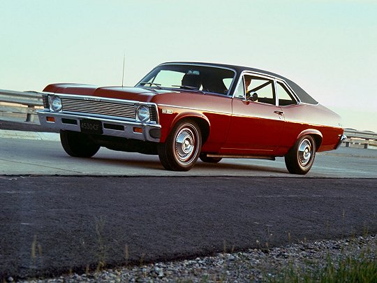 Chevrolet Nova, III (1967 – 1974), Купе: характеристики, отзывы
