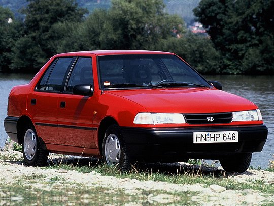 Hyundai Pony, X2 (1989 – 1994), Седан: характеристики, отзывы