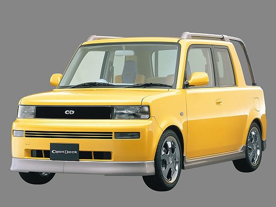Toyota bB, I (2000 – 2003), Пикап Полуторная кабина Open deck: характеристики, отзывы