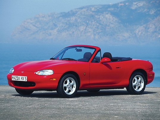 Mazda MX-5, II (NB) (1998 – 2001), Родстер: характеристики, отзывы