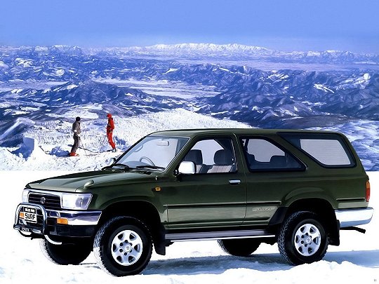 Toyota Hilux Surf, II Рестайлинг (1993 – 1995), Внедорожник 3 дв.: характеристики, отзывы