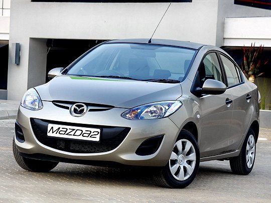 Mazda 2, II (DE) (2007 – 2010), Седан: характеристики, отзывы