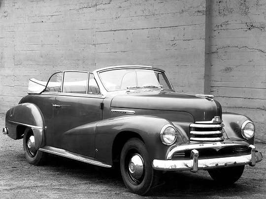 Opel Kapitan, I Рестайлинг (1951 – 1953), Кабриолет: характеристики, отзывы