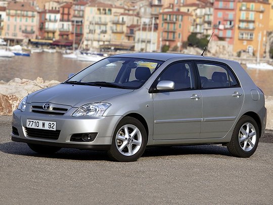 Toyota Corolla, IX (E120, E130) Рестайлинг (2003 – 2007), Хэтчбек 5 дв.: характеристики, отзывы