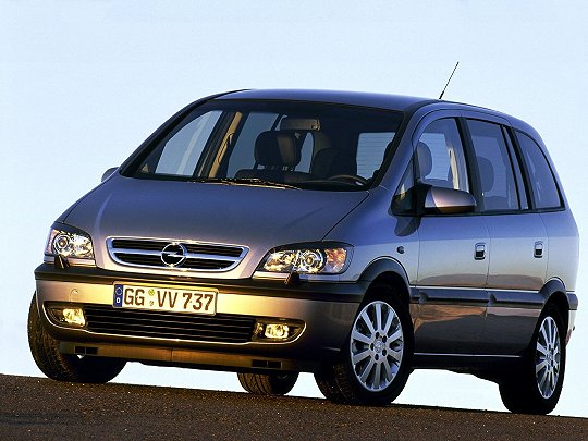 Opel Zafira, A Рестайлинг (2003 – 2006), Компактвэн: характеристики, отзывы