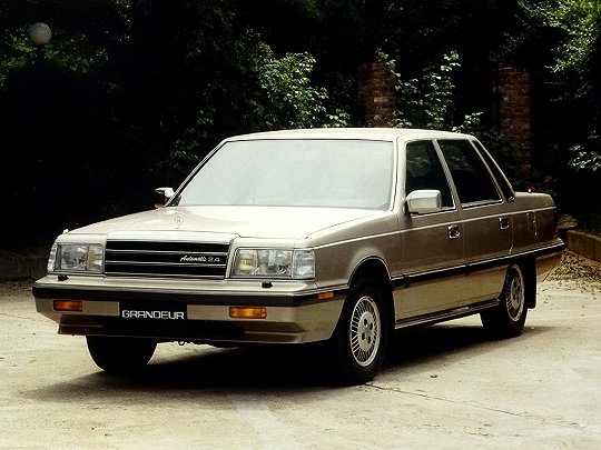 Hyundai Grandeur, I (1986 – 1992), Седан: характеристики, отзывы