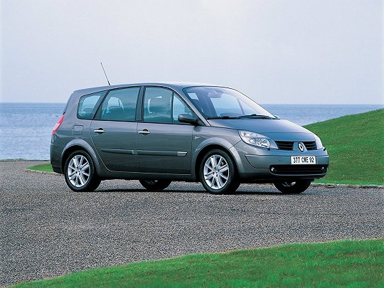 Renault Scenic, II (2003 – 2006), Компактвэн Grand: характеристики, отзывы