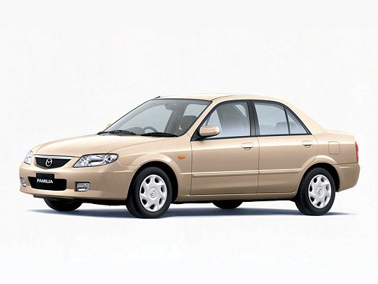 Mazda Familia, VIII (BJ) (1998 – 2004), Седан: характеристики, отзывы