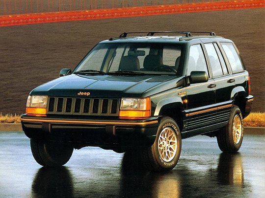 Jeep Grand Cherokee, I (ZJ) (1992 – 1996), Внедорожник 5 дв.: характеристики, отзывы